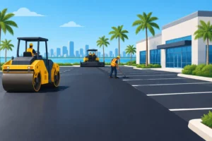 Commercial Parking Lot Paving Miami Done Right