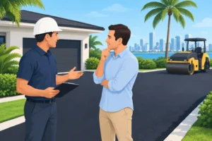 What to Ask a Driveway Paving Contractor in Miami